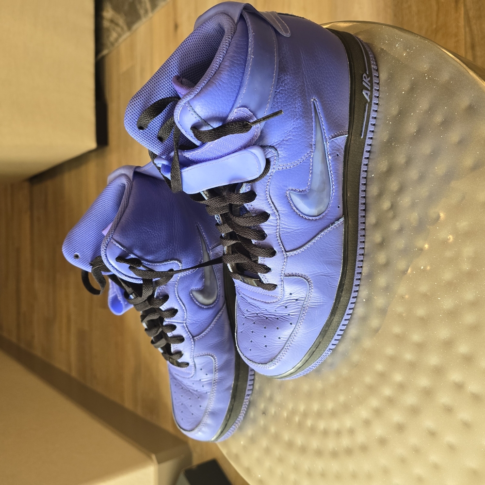 Nike Kids Blue High-Top Sneakers